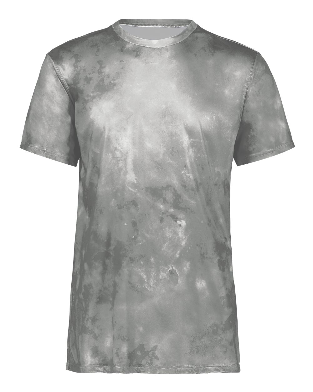 Holloway Youth Cotton-Touch Cloud T-Shirt. 222696 - Silver Cloud Print