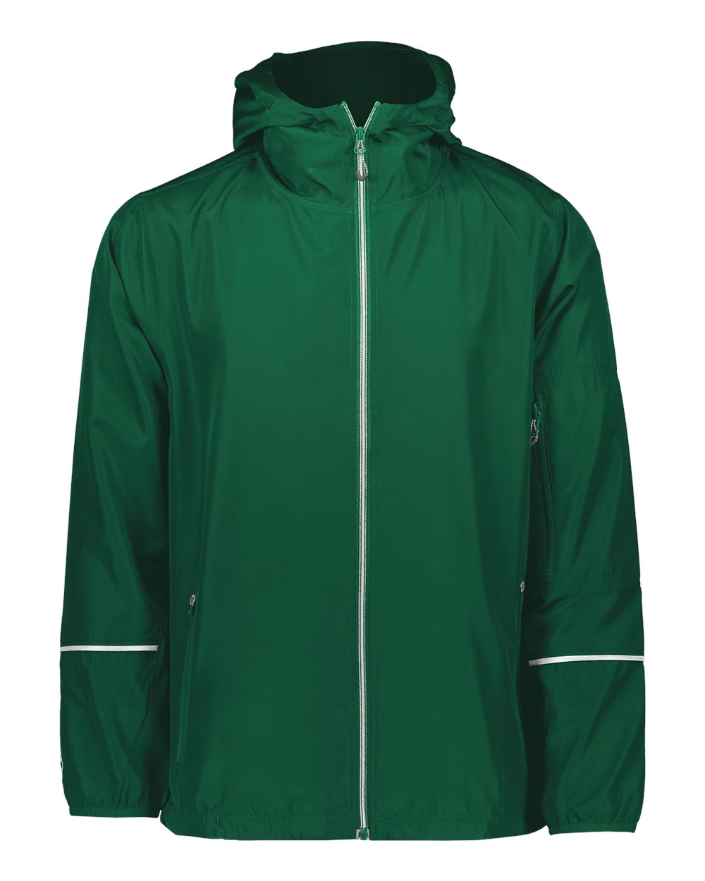 Holloway Men's Packable Hooded Jacket. 229582 - Dark Green