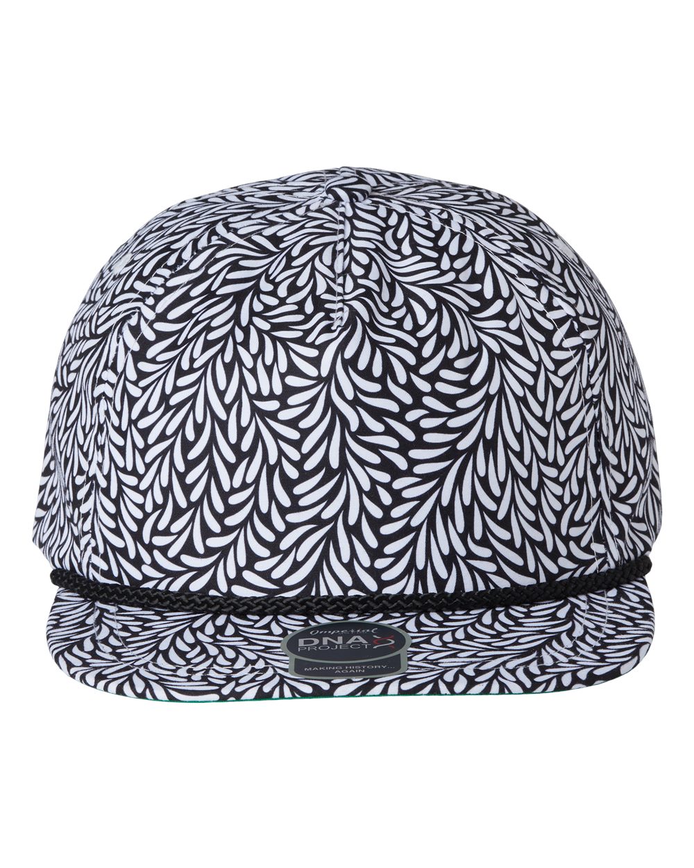 Imperial The Aloha Rope Cap. DNA010 - Throwback Black