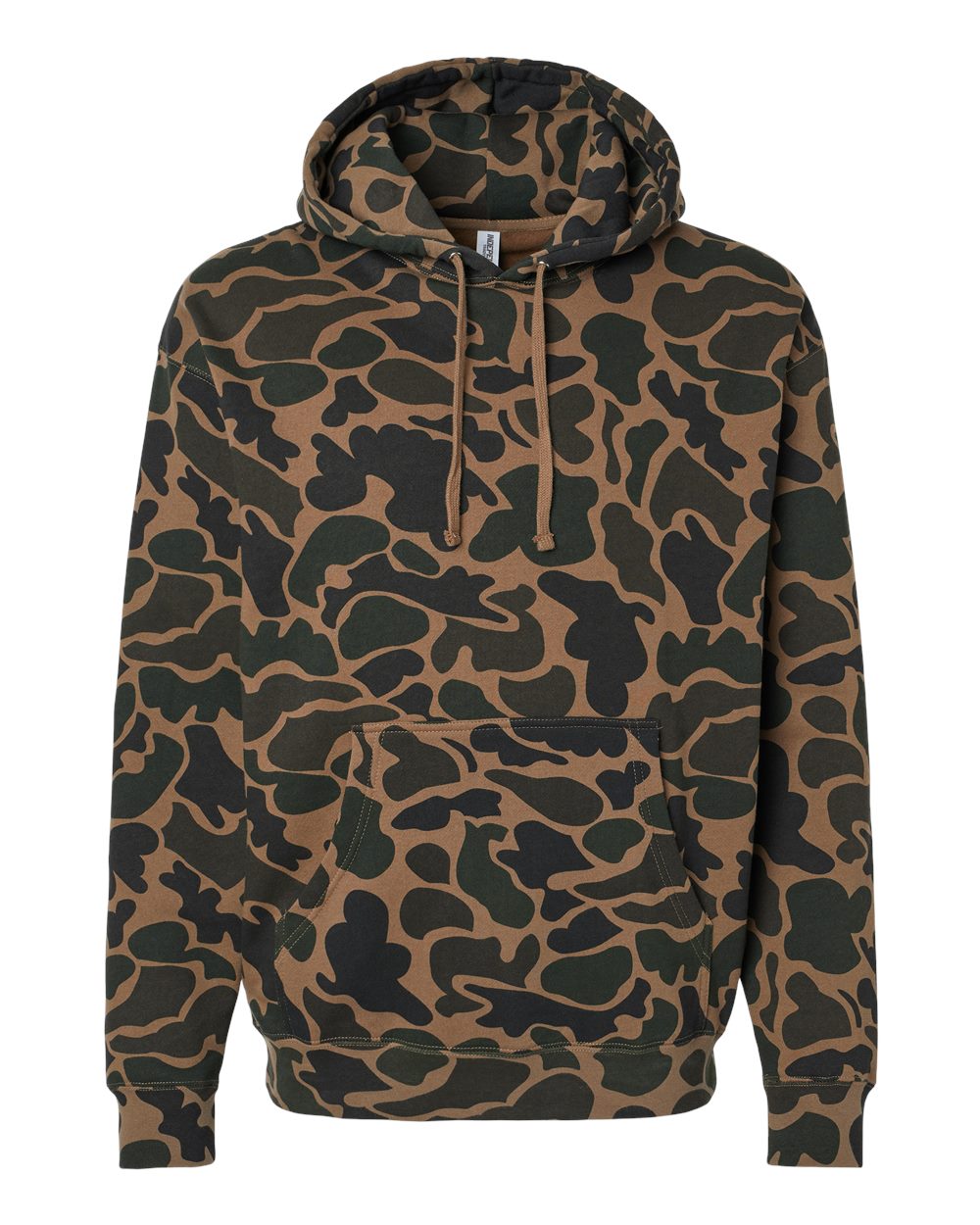 Independent Trading Co. Unisex Heavyweight Hooded Sweatshirt. IND4000 - Duck Camo