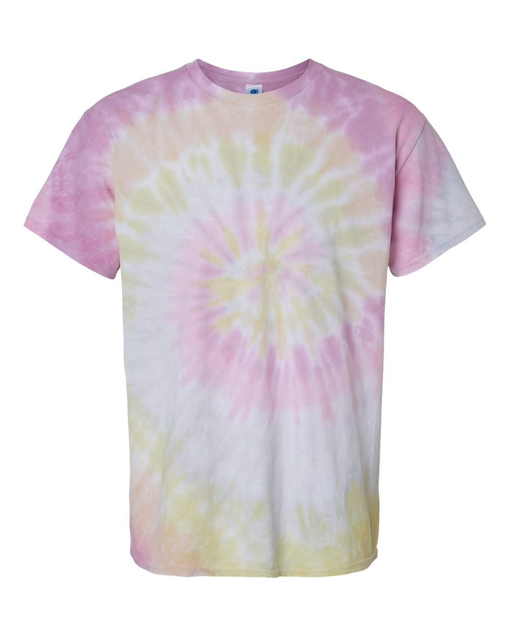 Colortone Unisex Multi-Color Tie-Dyed T-Shirt. 1000 - Desert Rose