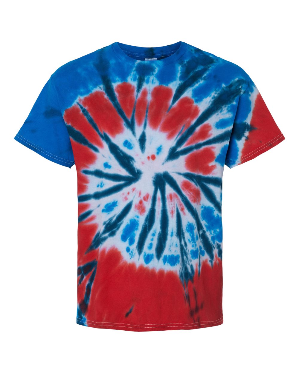 Colortone Unisex Multi-Color Tie-Dyed T-Shirt. 1000 - Independence
