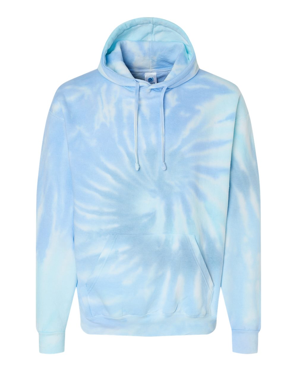 Colortone Unisex Tie-Dyed Hooded Sweatshirt. 8777 - Lagoon
