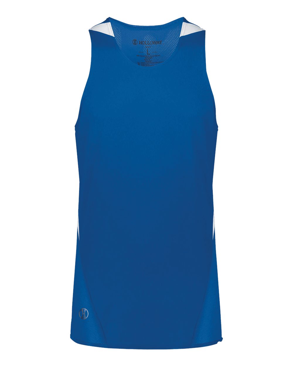 Holloway Unisex PR Max Track Jersey. 221035 - Royal/ White