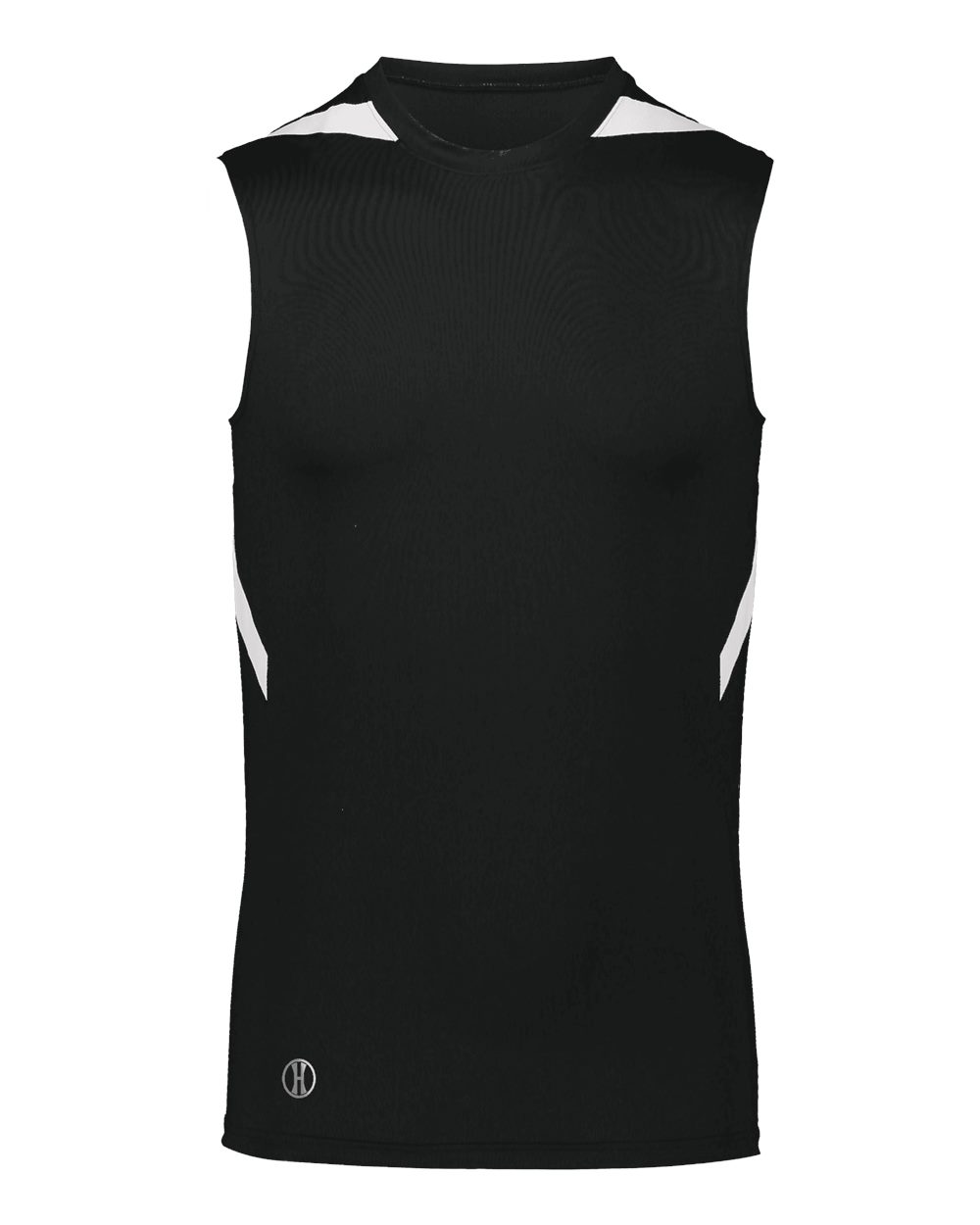 Holloway Unisex PR Max Compression Jersey. 221037 - Black/ White