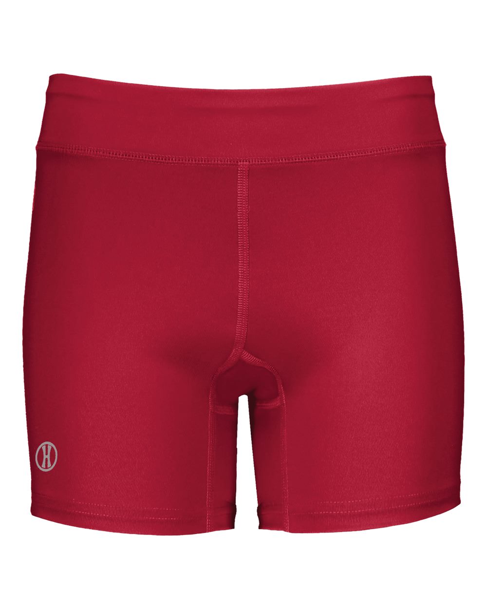 Holloway Women's PR Max Compression Shorts. 221338 - Scarlet