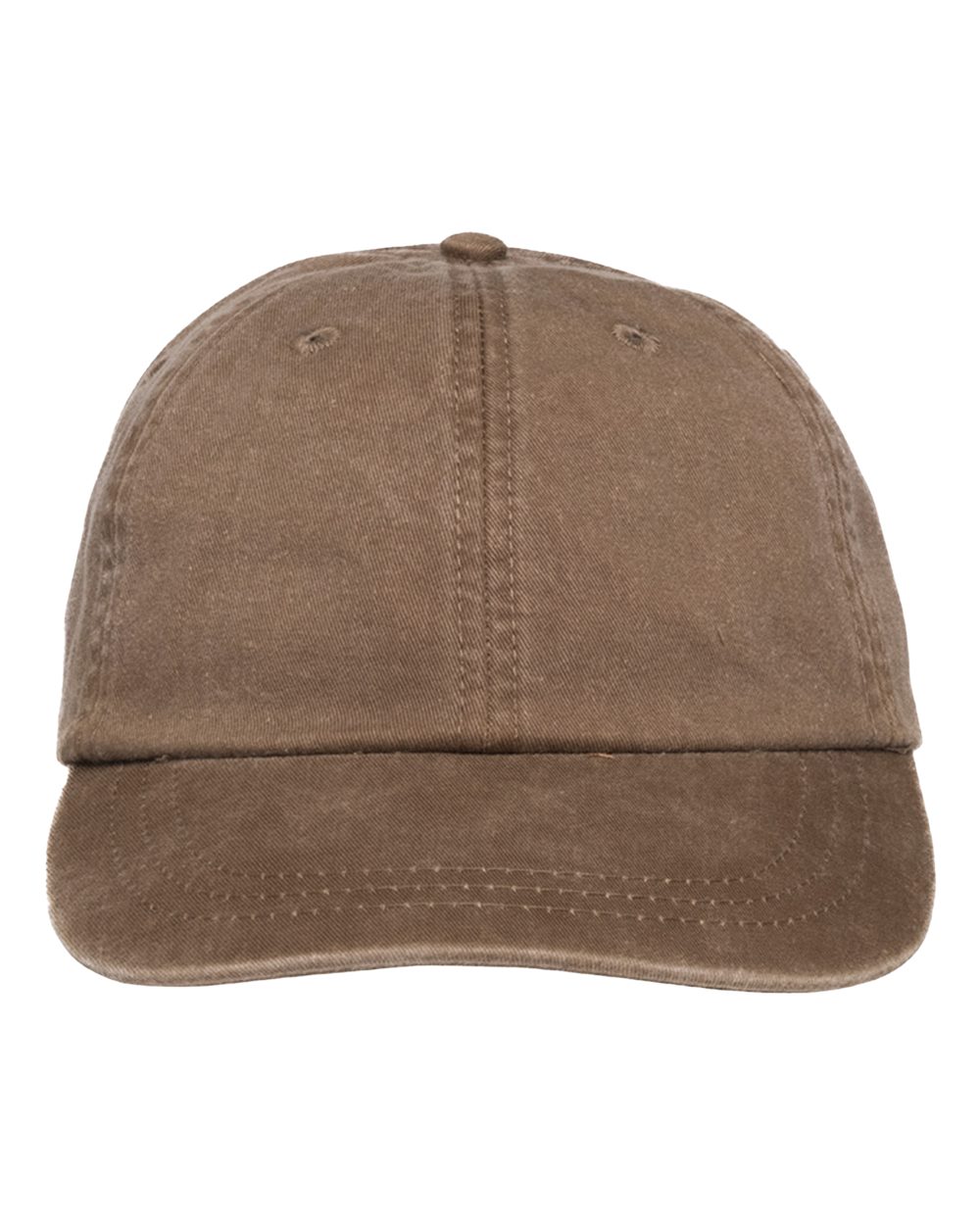 Adams Headwear Optimum Pigment-Dyed Dad Hat. LP101 - Mississippi Mud