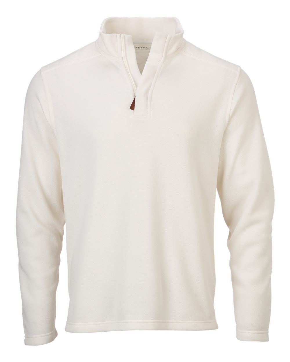 Boxercraft Unisex Sullivan Quarter-Zip Pullover. BM5201 - Natural Heather