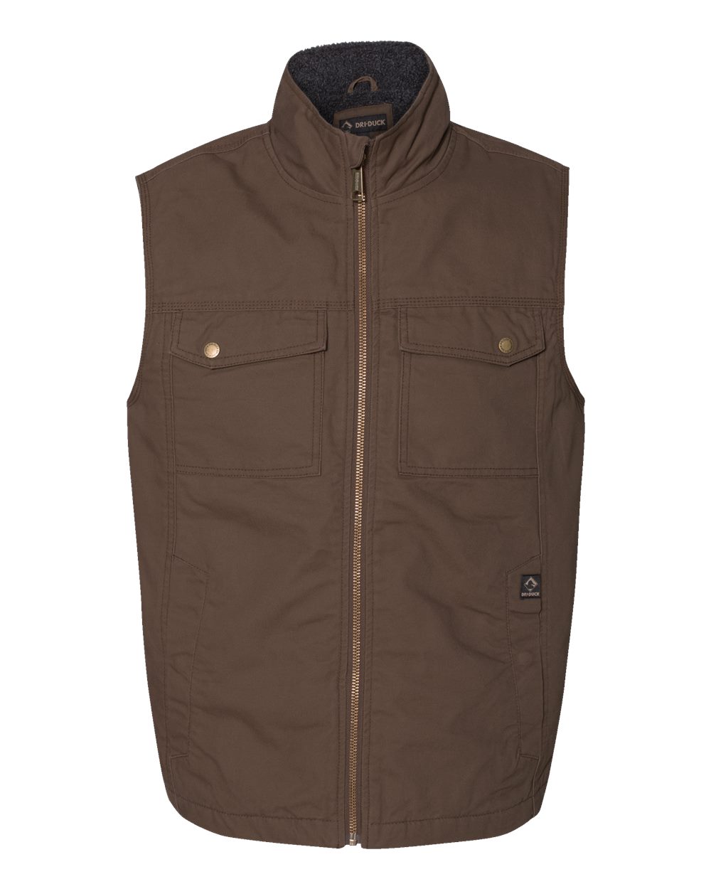 DRI DUCK Men's Trek Canyon Cloth™ Vest. 5068 - Tobacco
