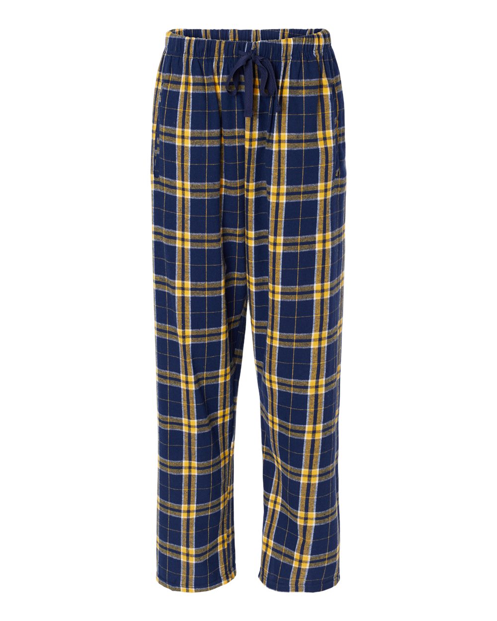 Boxercraft Women's Haley Flannel Pants. BW6620 - Navy/ Gold