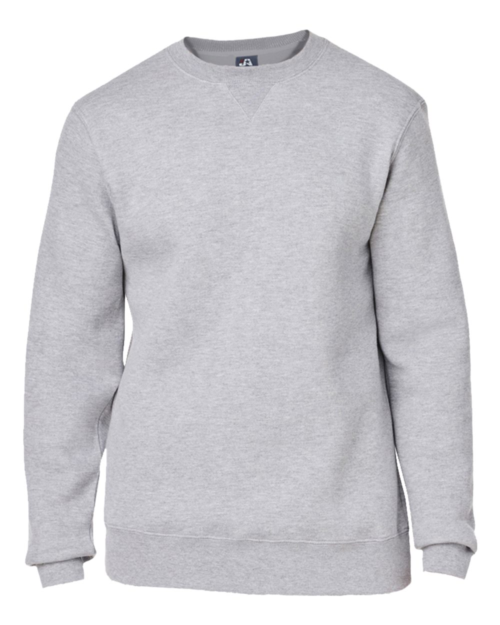 J. America Unisex Premium Fleece Crewneck Sweatshirt. 8424 - Oxford