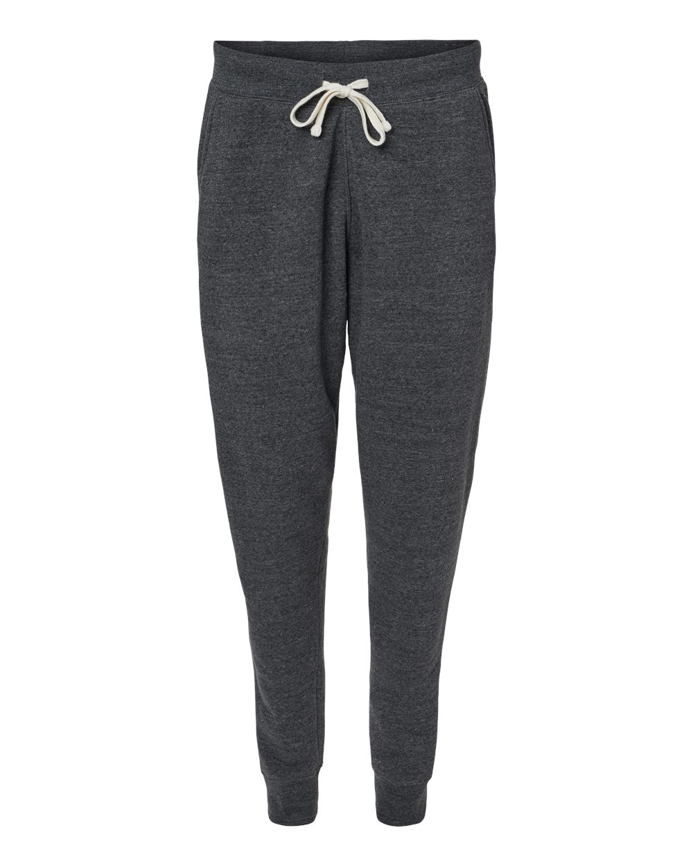 J. America Unisex Triblend Fleece Joggers. 8854 - Black Triblend