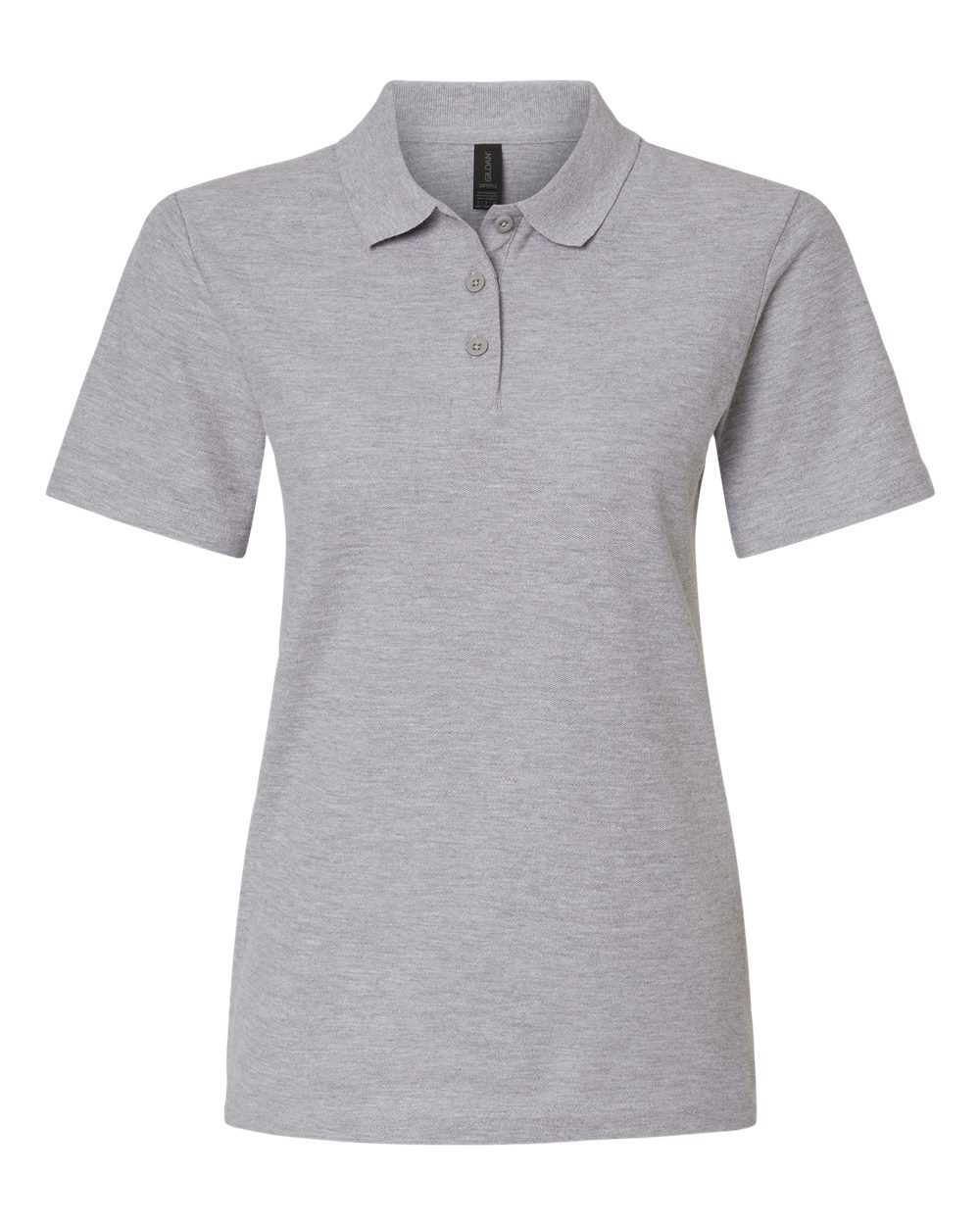 Gildan Women's Softstyle® Pique Polo. 64800L - Sport Grey
