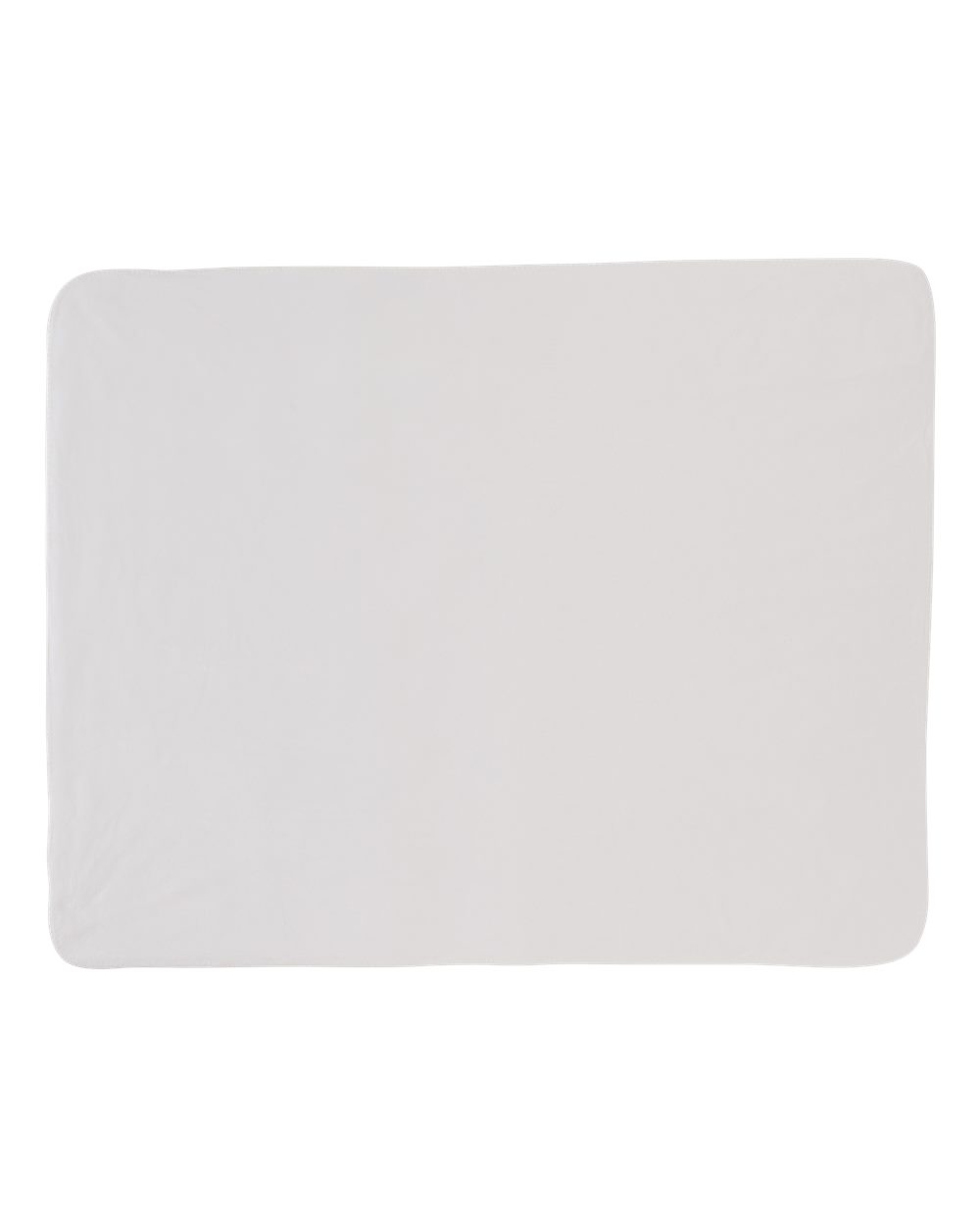 Liberty Bags Sublimation Micro Mink Sherpa Plush Blanket. PSB5060MS - White