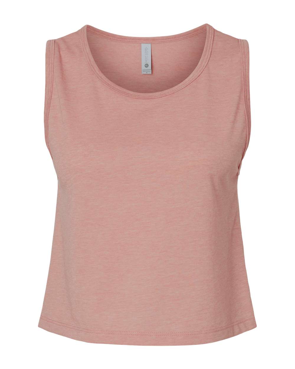 Next Level Women's Festival Crop Tank. 5083 - Desert Pink