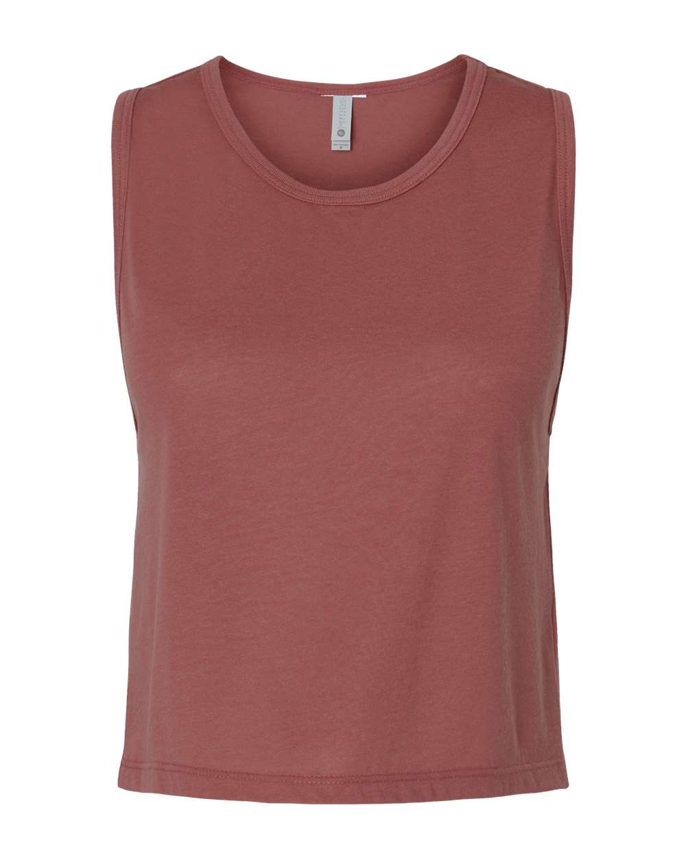 Next Level Women's Festival Crop Tank. 5083 - Smoked Paprika