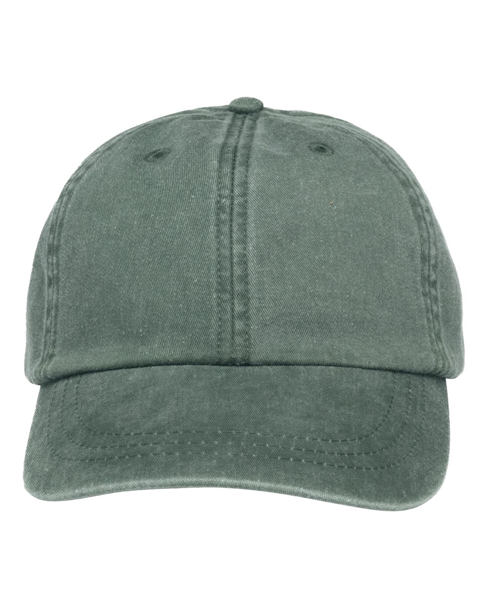 Adams Headwear Optimum Pigment-Dyed Dad Hat. LP101 - Forest Green