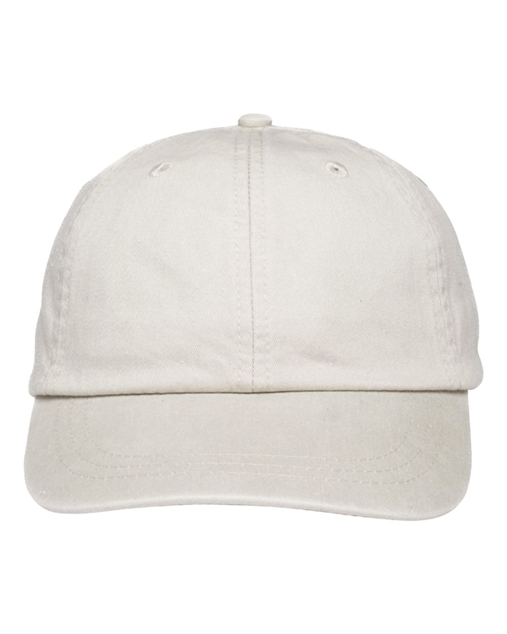 Adams Headwear Optimum Pigment-Dyed Dad Hat. LP101 - Ivory