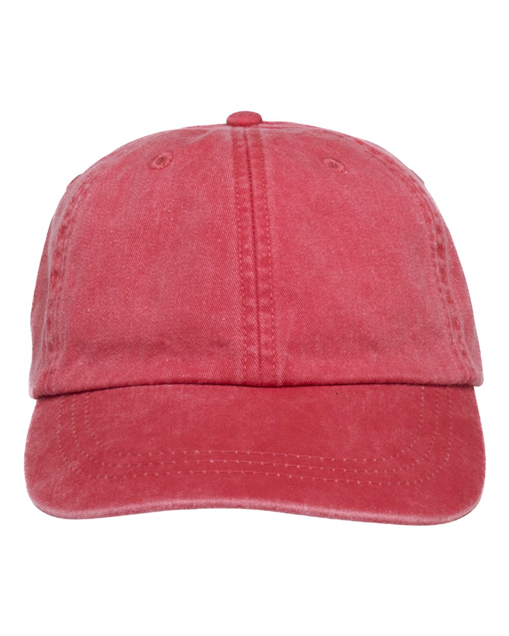 Adams Headwear Optimum Pigment-Dyed Dad Hat. LP101 - Poppy