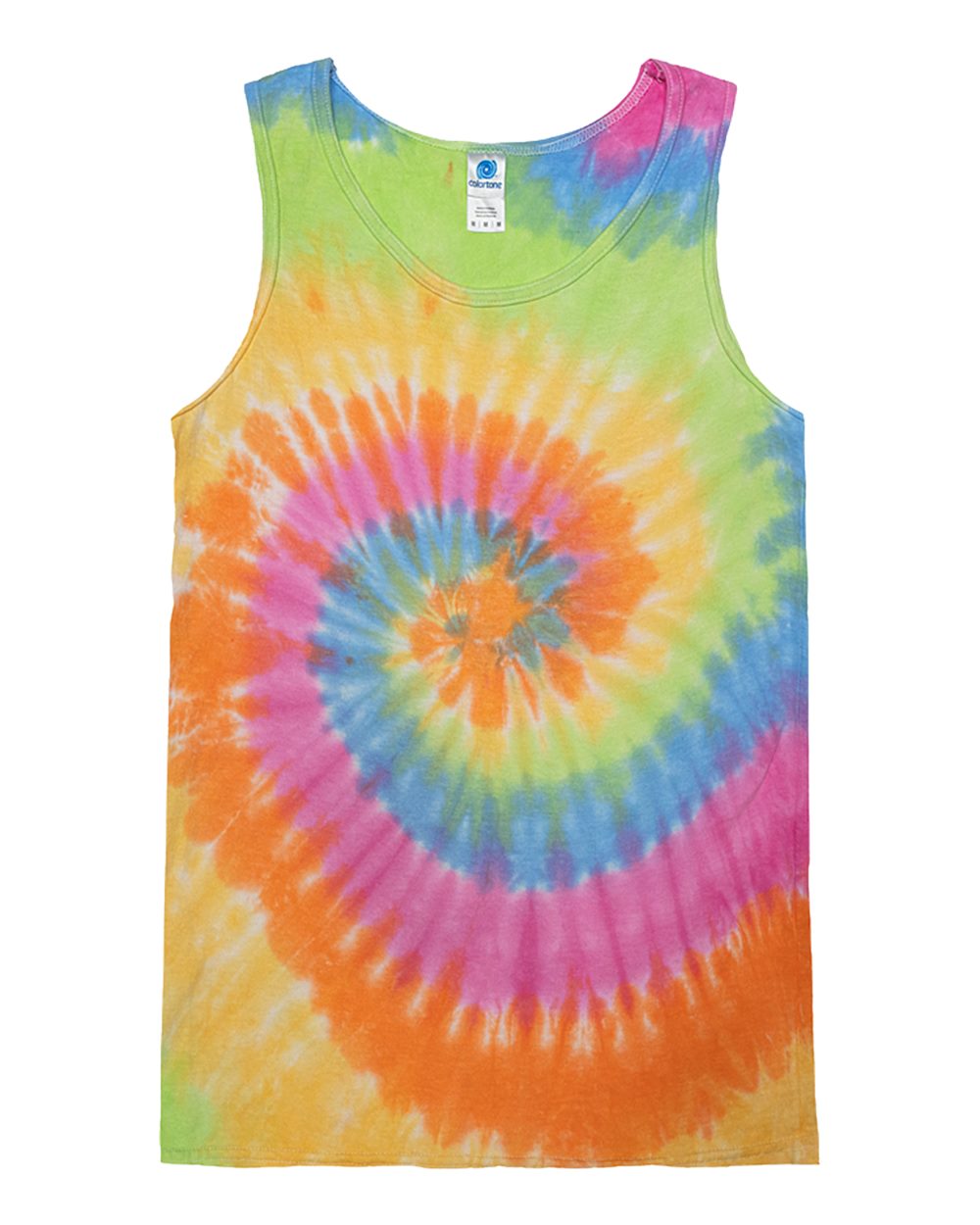 Colortone Unisex Tie-Dyed Tank Top. 3500 - Eternity