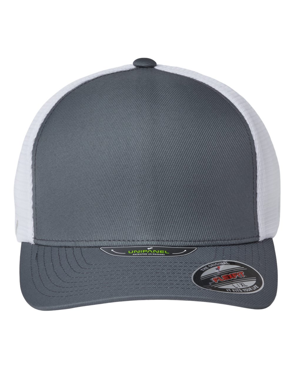 Flexfit Unipanel™ Trucker Cap. 5511UP - Charcoal/ White