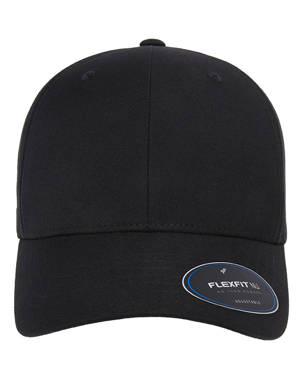 Flexfit NU® Adjustable Cap. 6110NU - Black