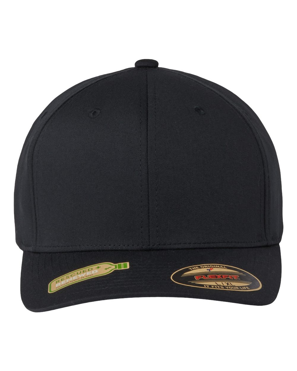 Flexfit Sustainable Polyester Cap. 6277R - Black