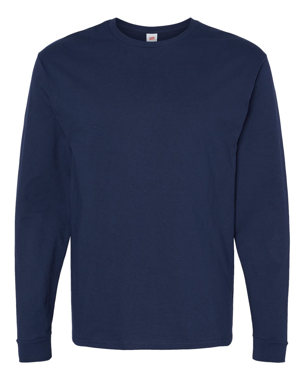 Hanes Unisex Essential-T Long Sleeve T-Shirt. 5286 - Athletic Navy