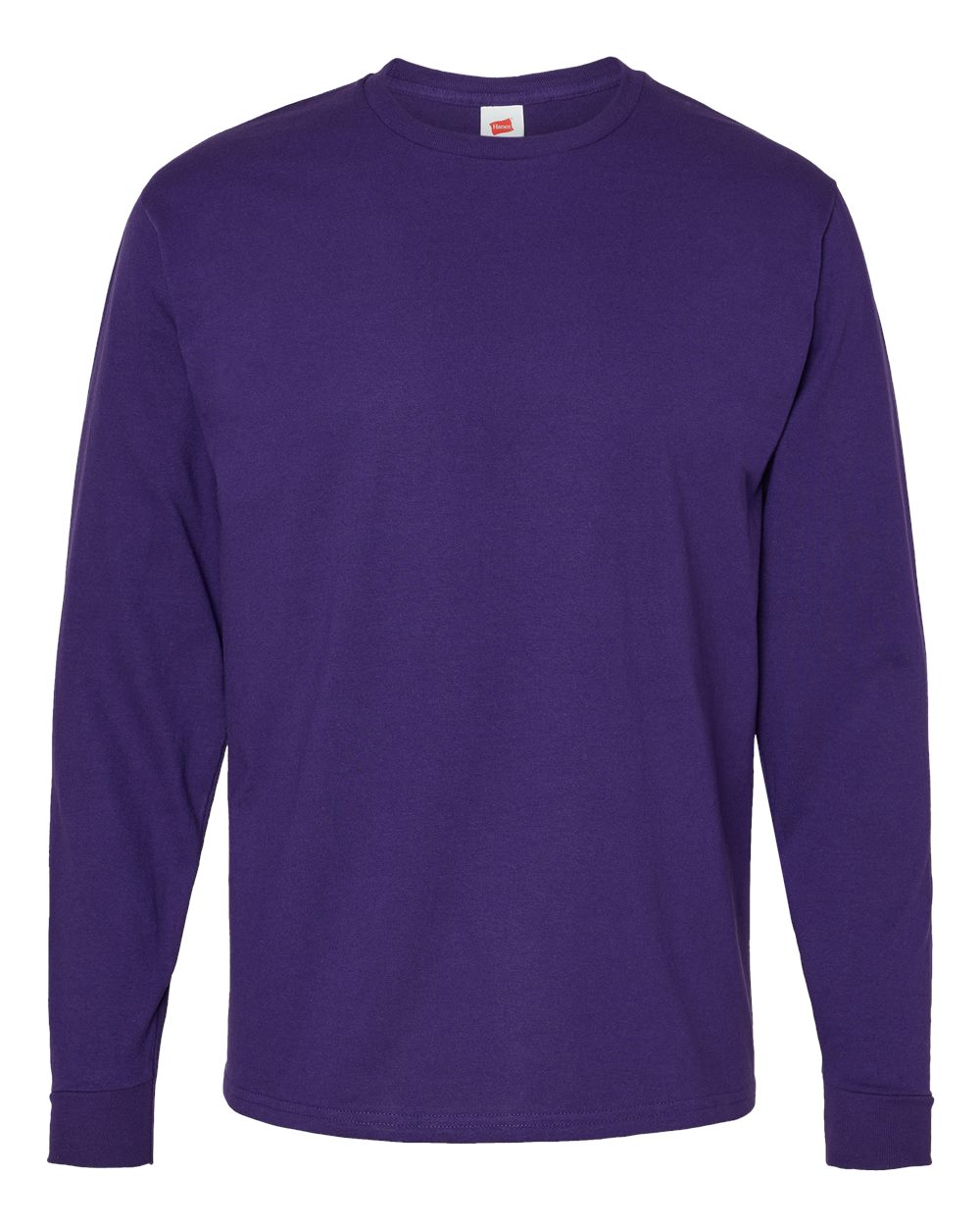 Hanes Unisex Essential-T Long Sleeve T-Shirt. 5286 - Athletic Purple