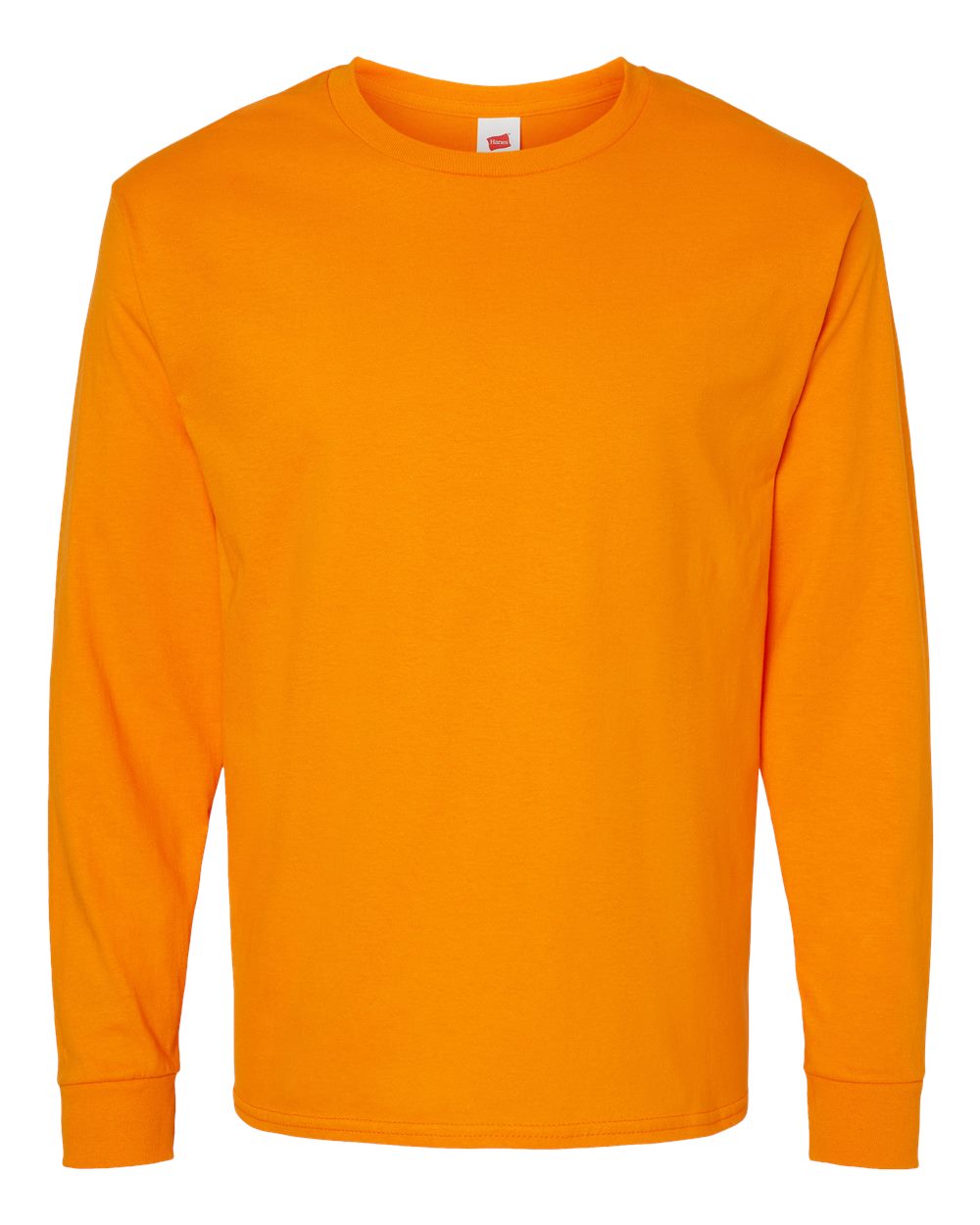 Hanes Unisex Essential-T Long Sleeve T-Shirt. 5286 - Tennessee Orange