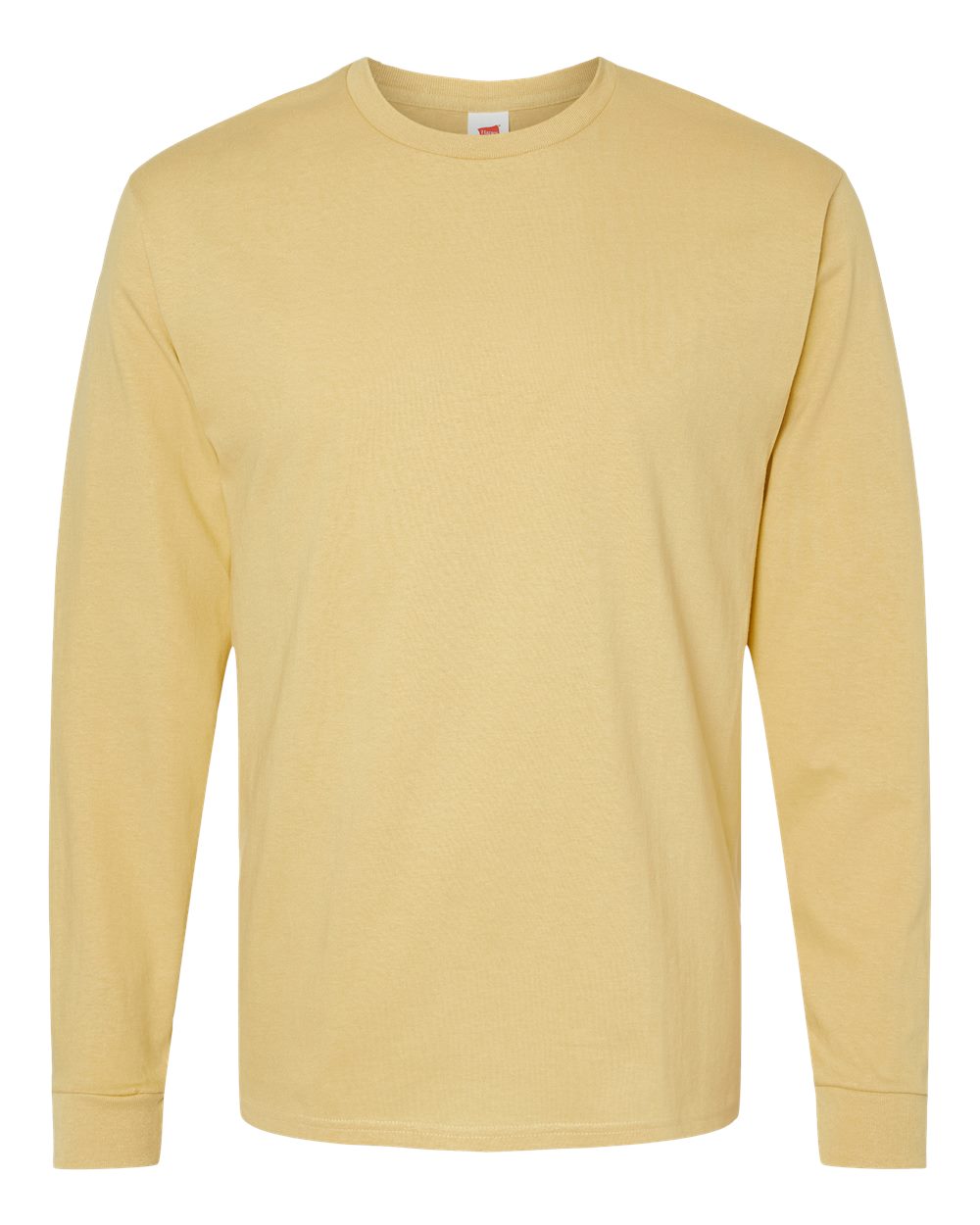 Hanes Unisex Essential-T Long Sleeve T-Shirt. 5286 - Athletic Gold