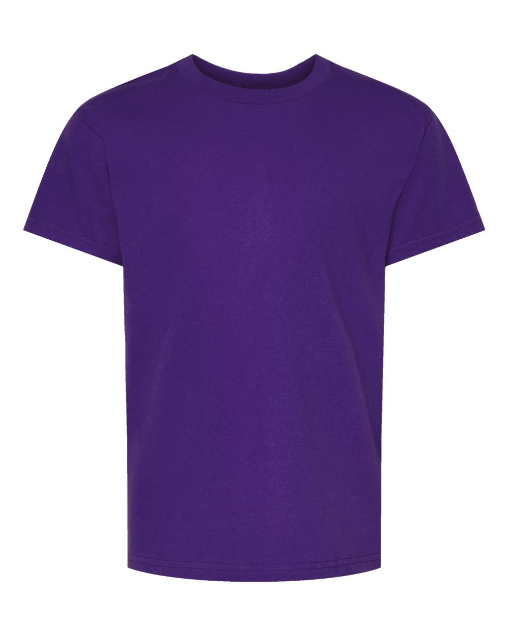 Hanes Youth Essential-T T-Shirt. 5480 - Athletic Purple