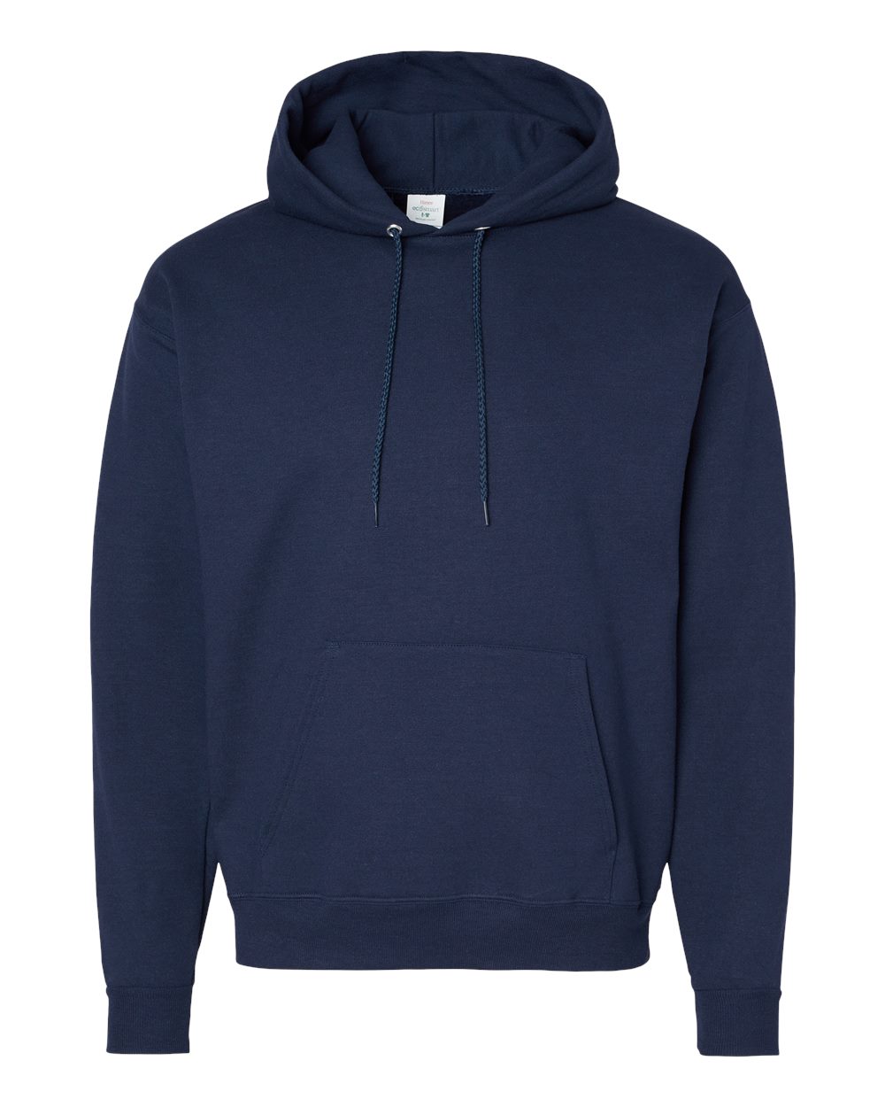 Hanes Unisex EcoSmart® Hooded Sweatshirt. P170 - Athletic Navy