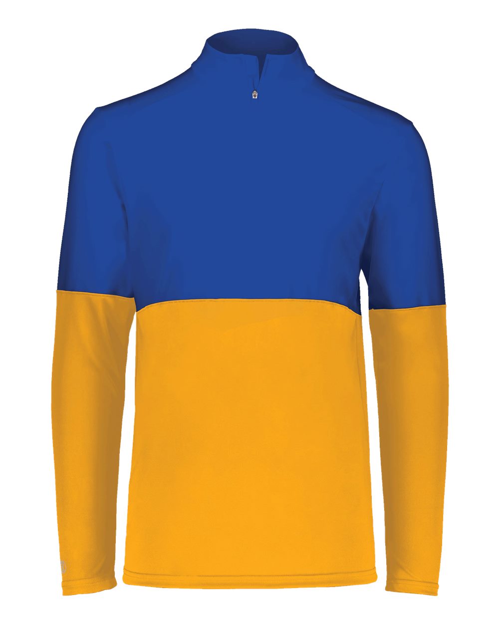 Holloway Men's Momentum Team Quarter-Zip Pullover. 223500 - Gold/ Royal