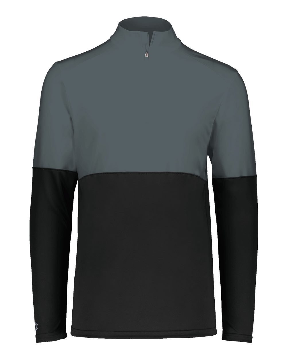 Holloway Youth Momentum Team Quarter-Zip Pullover. 223600 - Black/ Iron