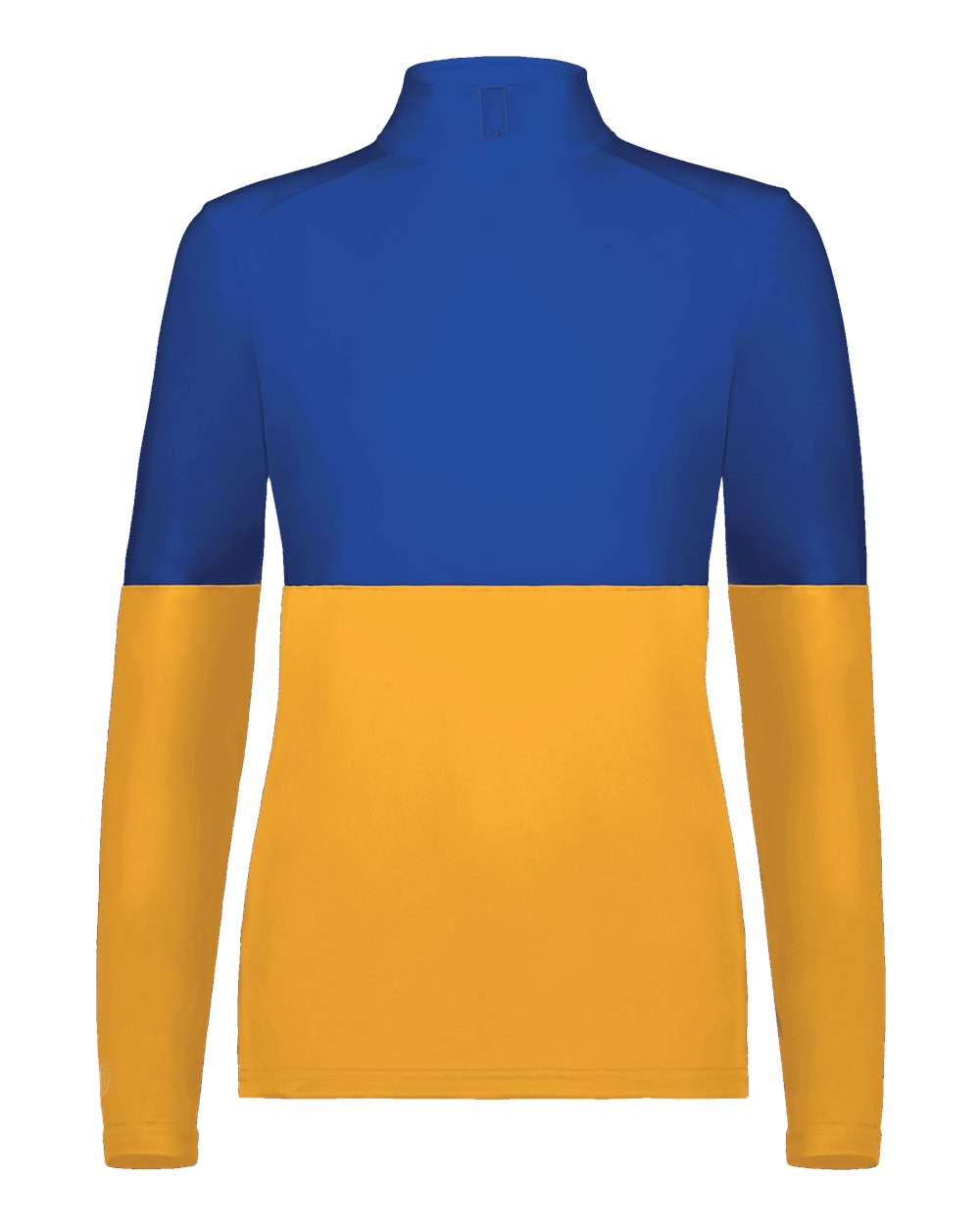 Holloway Women's Momentum Team Quarter-Zip Pullover. 223700 - Gold/ Royal