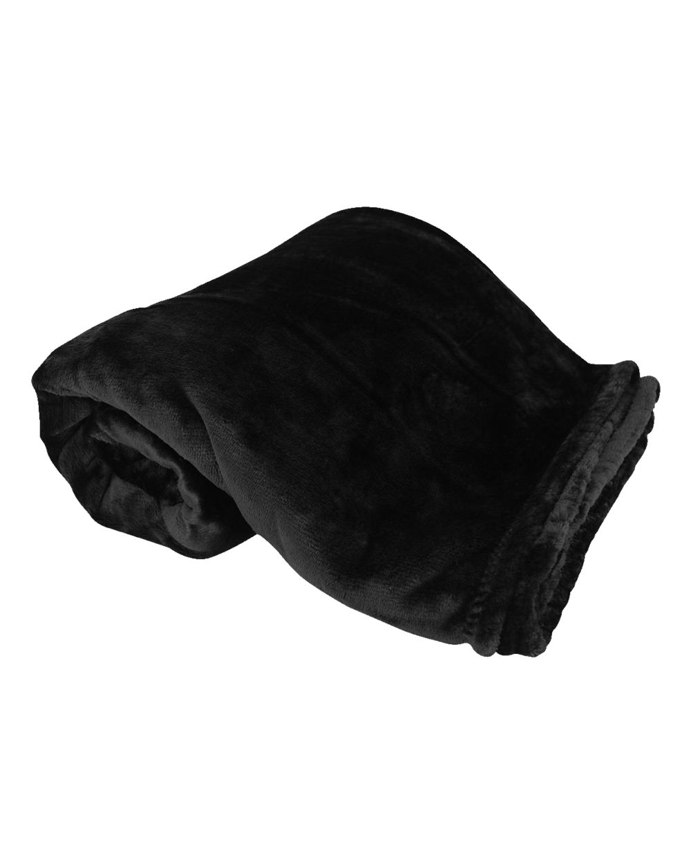 Alpine Fleece Oversized Mink Touch Luxury Blanket. 8727 - Black