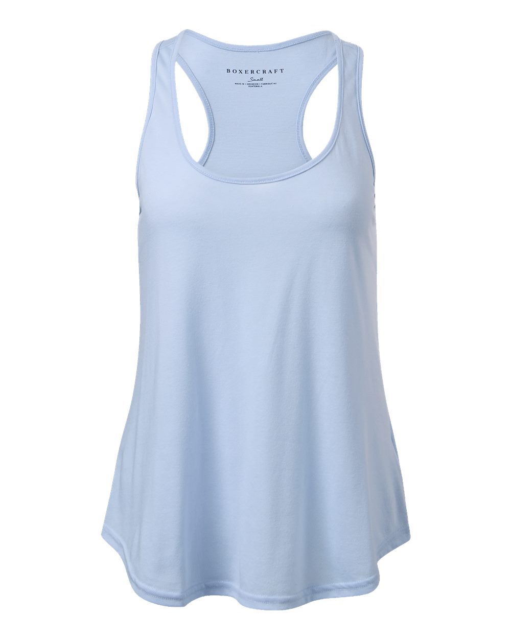 Boxercraft Women's Essential Racerback Tank Top. BW2502 - Skye Blue