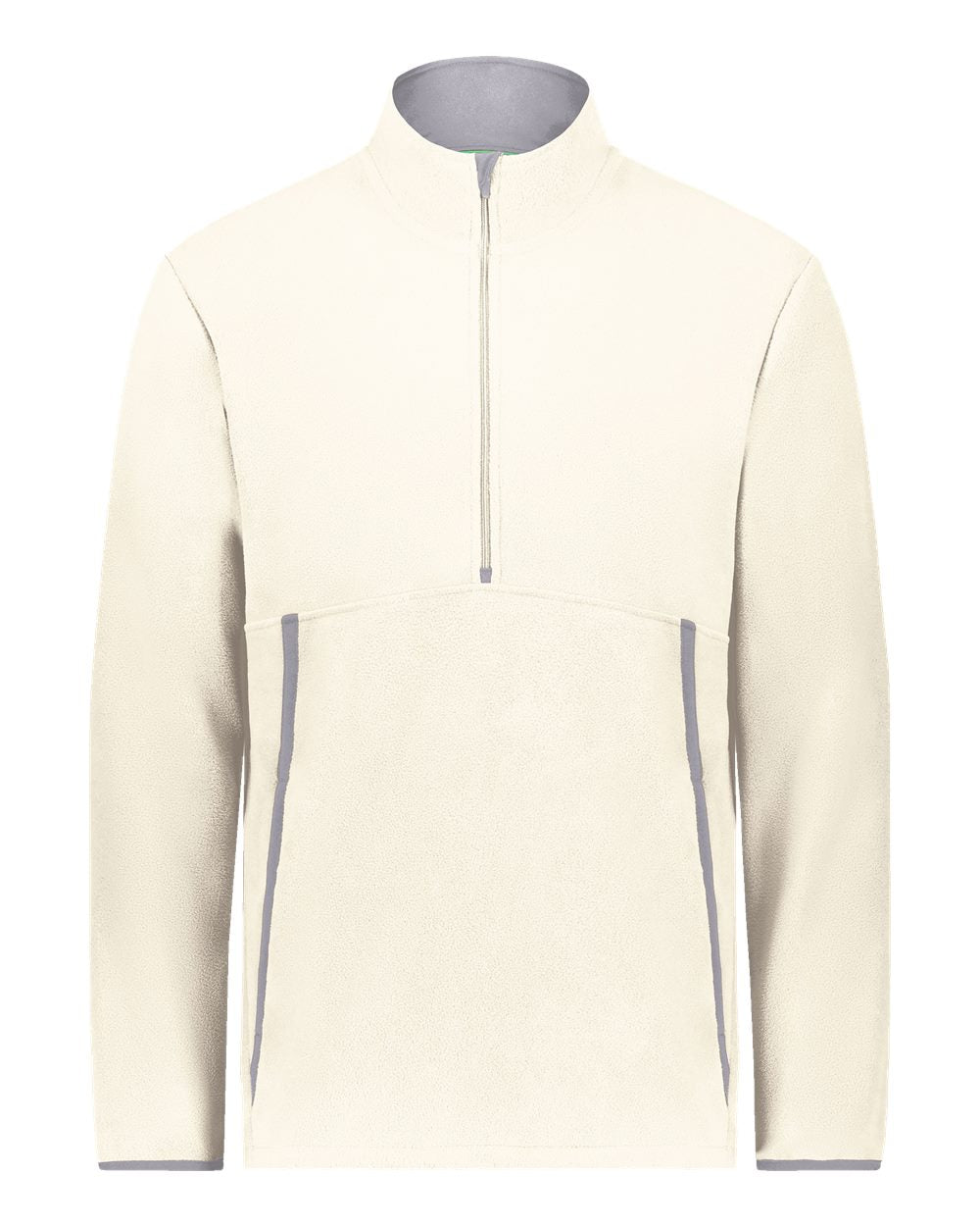 Augusta Sportswear Unisex Eco Revive™ Polar Fleece Quarter-Zip Pullover. 6855 - Oyster