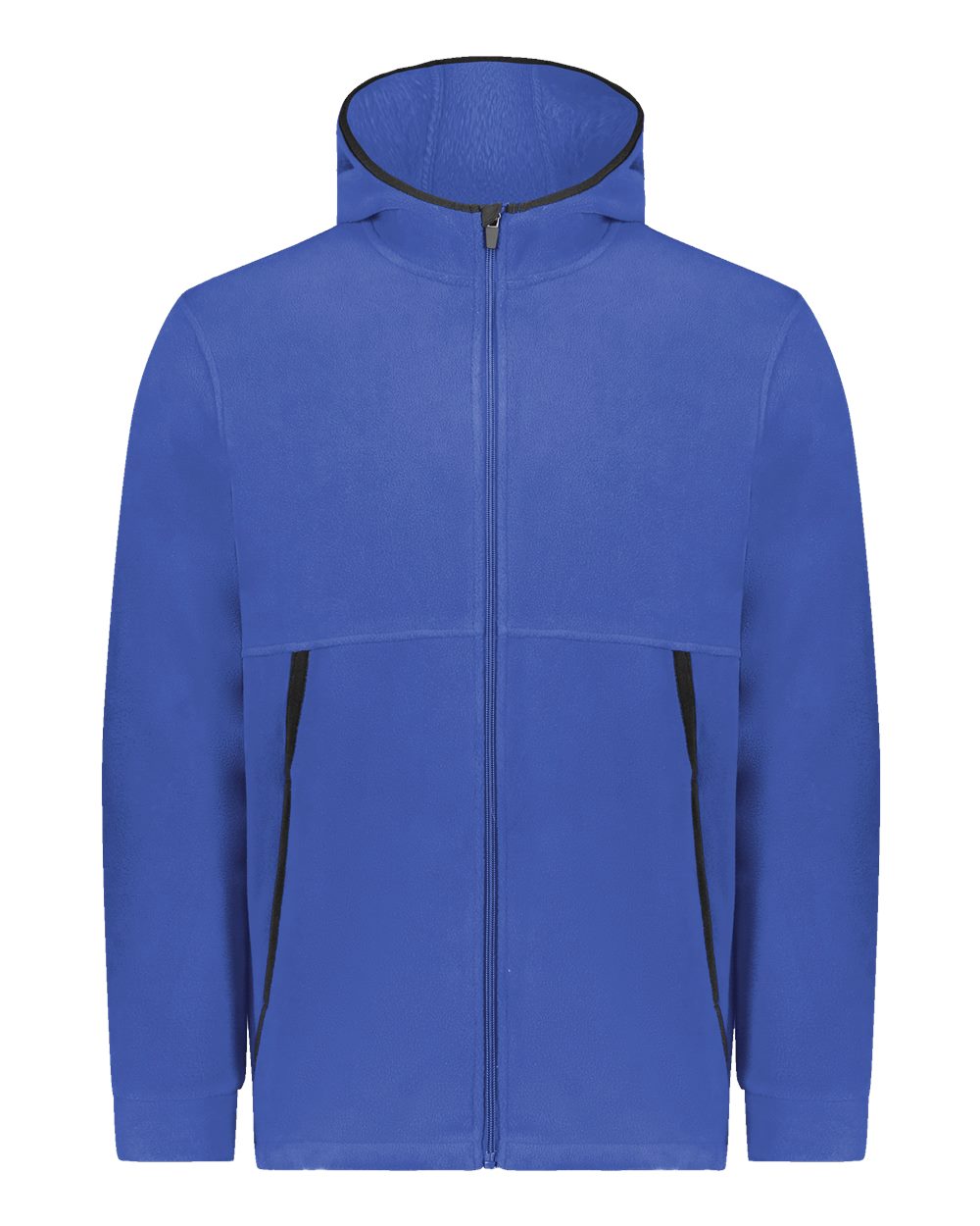 Augusta Sportswear Youth Eco Revive™ Polar Fleece Hooded Full-Zip Jacket. 6859 - Royal