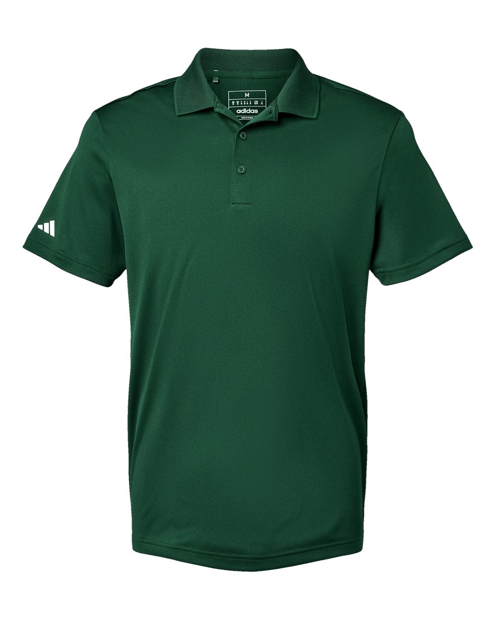 Adidas Men's Performance Piqué Polo. A430 - Collegiate Green