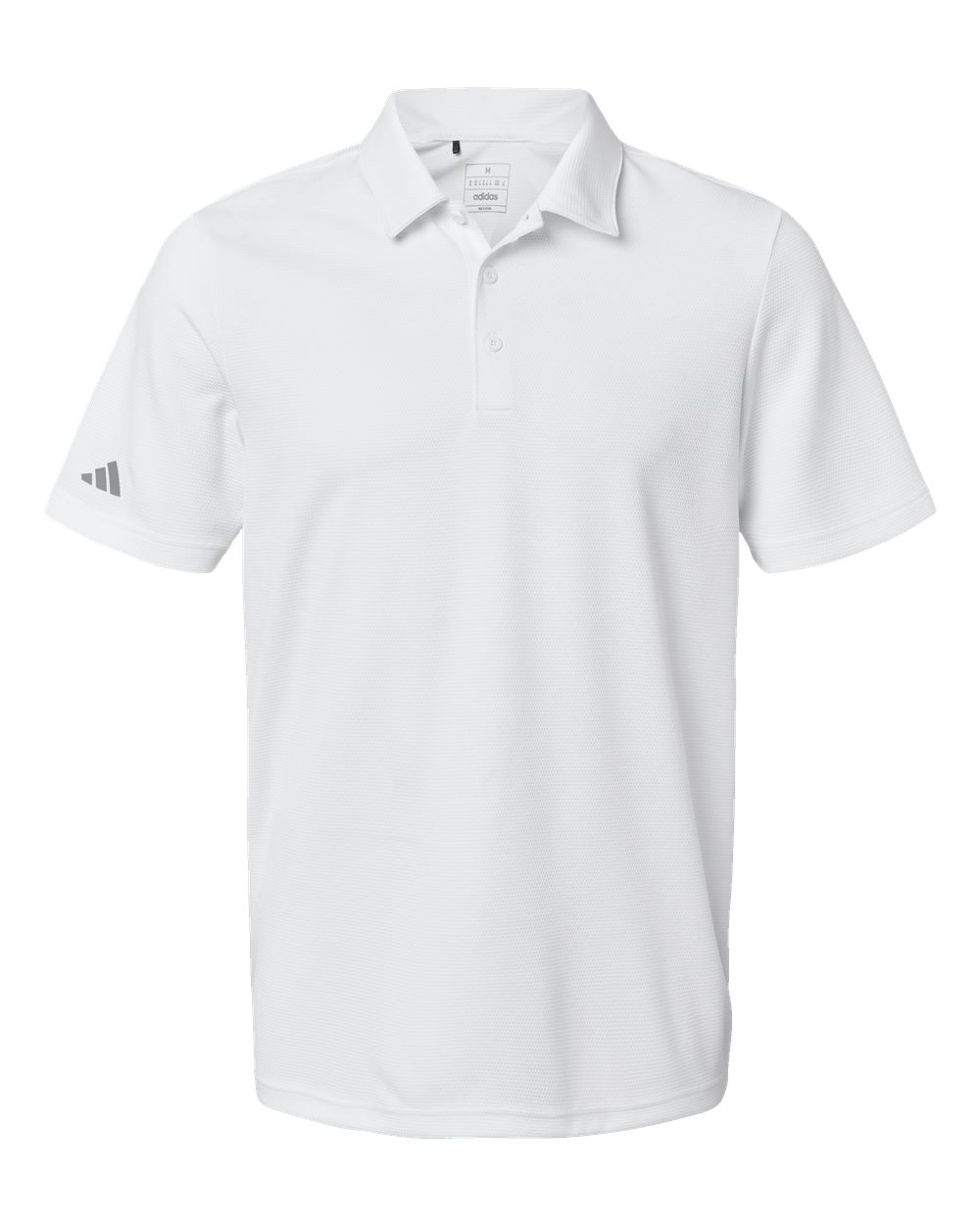 Adidas Men's Micro Piqué Polo. A580 - White