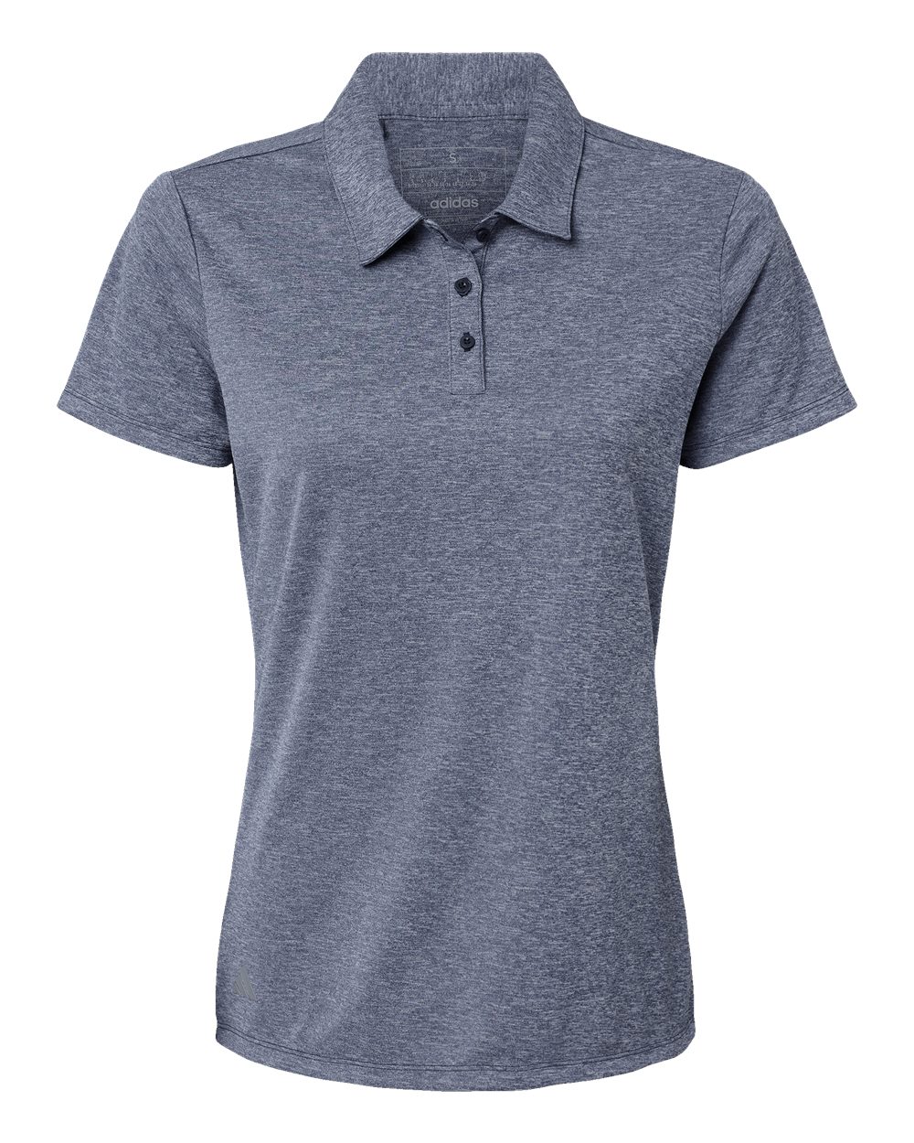 Adidas Women's Heathered Polo. A583 - Collegiate Navy Melange