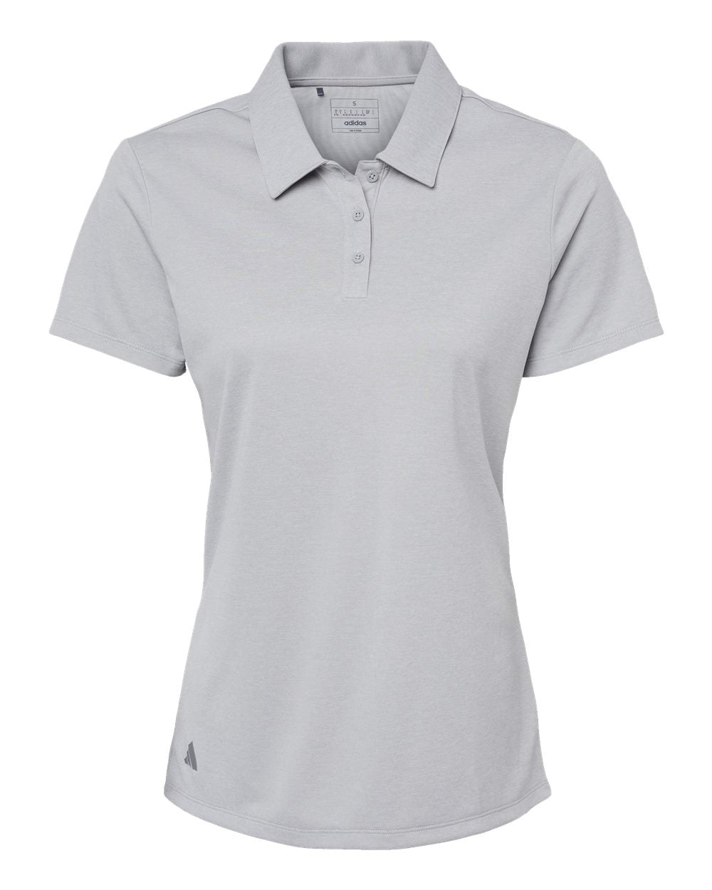 Adidas Women's Heathered Polo. A583 - Grey Two Melange