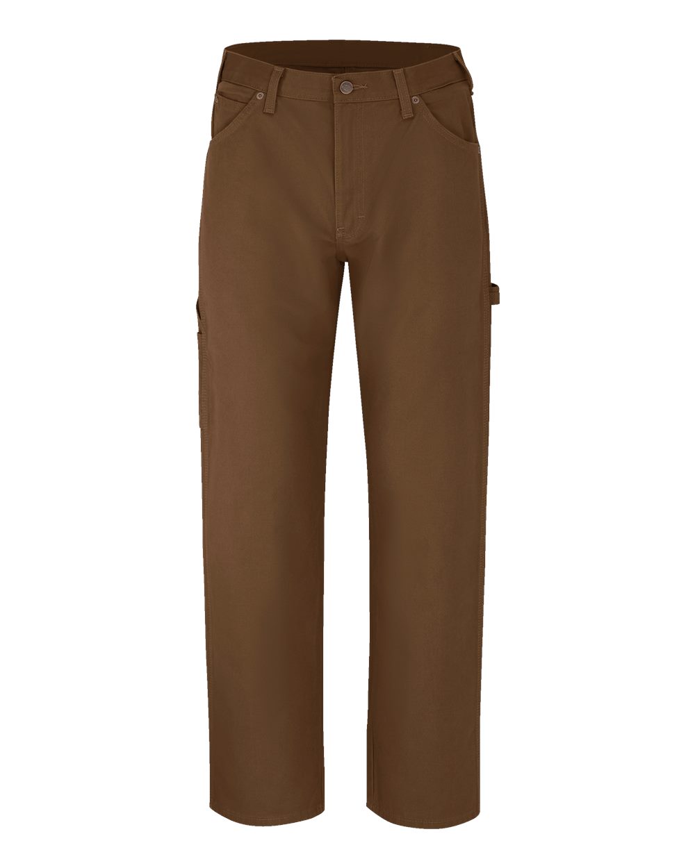 Dickies Men's Duck Carpenter Jeans. 1933 - Rinsed Timber - 37 Unhemmed