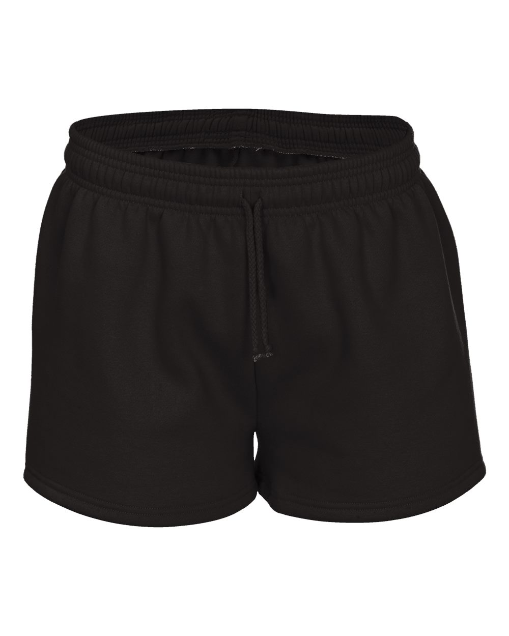 Badger Women's Athletic Fleece Shorts. 1203 - Black