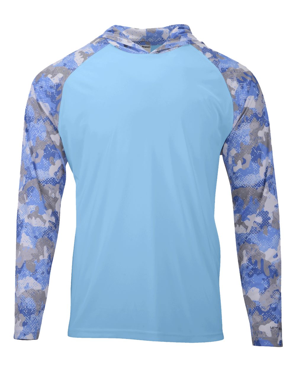 Paragon Unisex Tortuga Extreme Performance Hooded Long Sleeve T-Shirt. 240 - Blue Mist