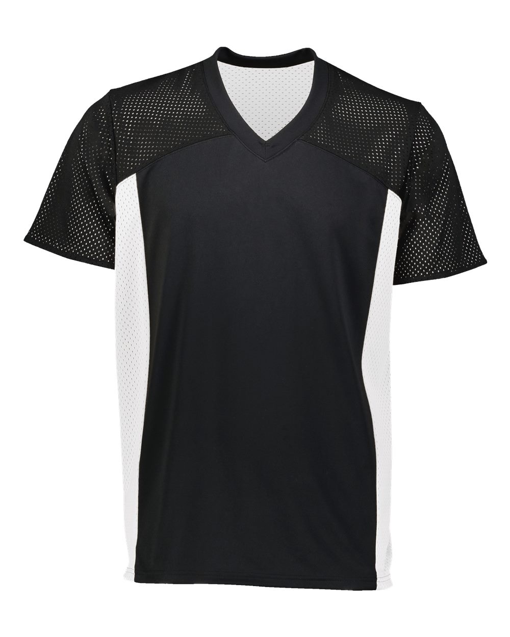 Augusta Sportswear Unisex Reversible Flag Football Jersey. 264 - Black/ White
