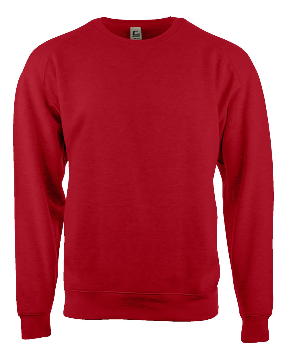 C2 Sport Youth Crewneck Sweatshirt. 5521 - Red