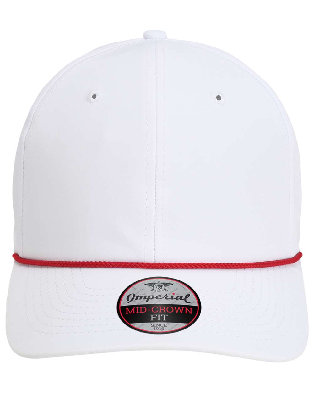 Imperial The Wingman Cap. 7054 - White/ Red